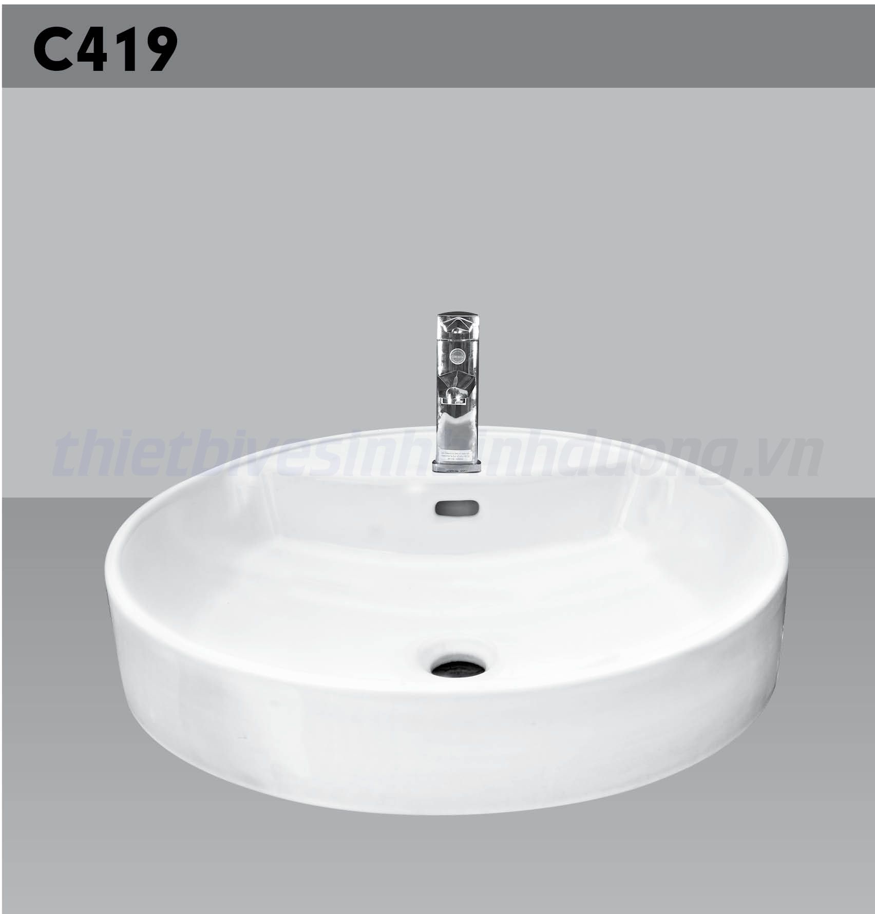 Lavabo Hảo Cảnh HC C419